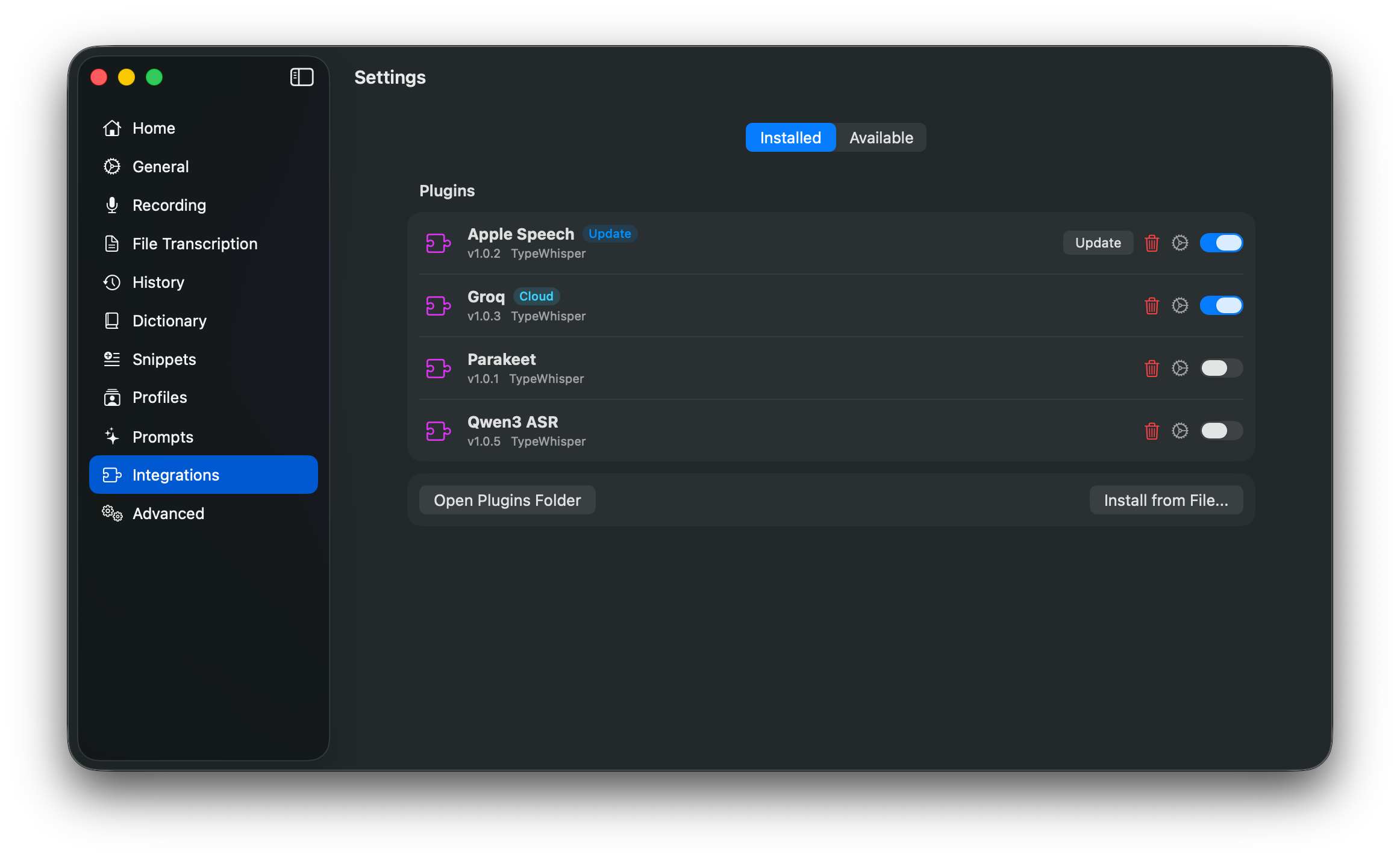 Extend with add-ons.